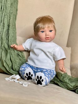 Кукла Marina and Pau 45 cм TEO в пакете (M850K)