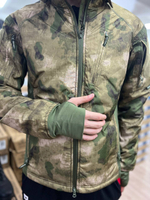 Куртка с мягкой подкладкой / мох