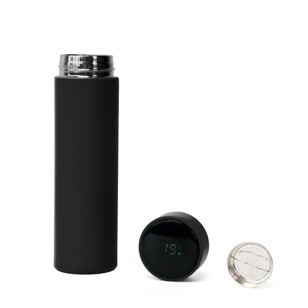 Термос MARK LED soft touch Красный