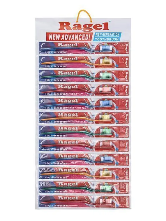 Зубная щётка средней жёсткости, 1 шт.