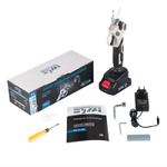 Секатор садовый БУЛАТ ЕАС 21 НЖ аккумуляторный Li-ion, 21 В, 2 Ач, 25 мм, бесщёточный двигатель. (АКБ*1 шт, ЗУ)