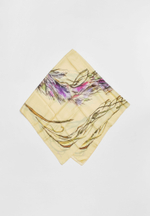 Шелковый платок JUSAN YELLOW 140×140