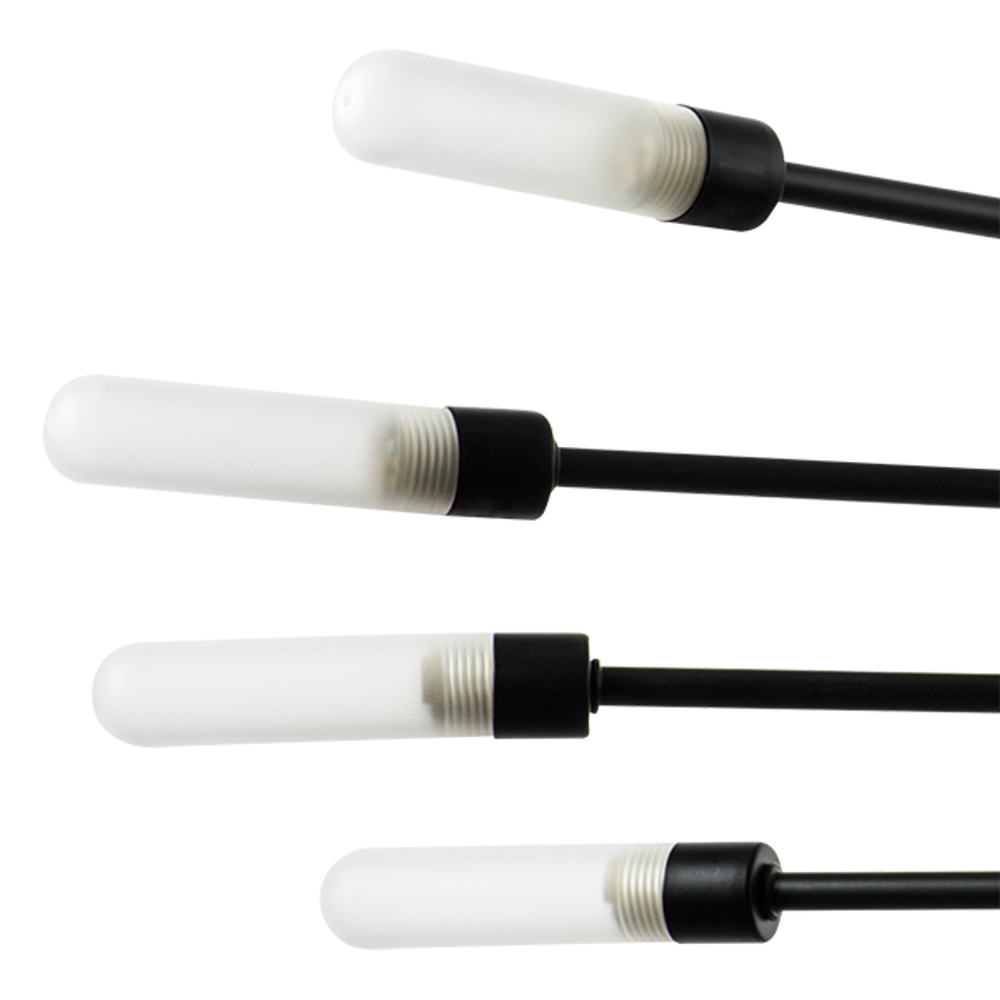 733187 Люстра RAGNO 18х40W G9 ЧЕРНЫЙ МАТОВЫЙ