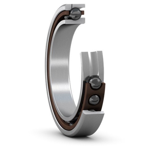 Прецизионный высокоскоростной универсальный однорядный радиально-упорный шарикоподшипник типа E, подходит для прямого масловоздушного смазывания 71912 ACEGA/HCP4AH1