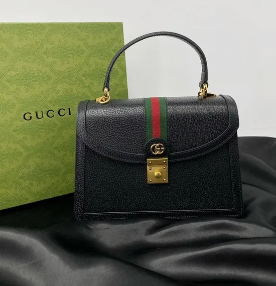 Маленькая сумка-тоут Gucci Ophidia