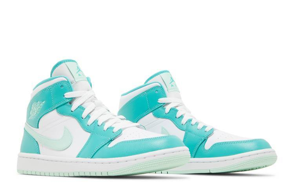 Кроссовки Jordan Air Jordan 1 Mid "Marine Green" (Женская размерная сетка)