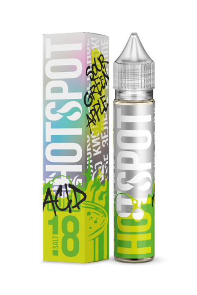 Купить Hotspot Acid Salt - Sour Green Apple 30 мл