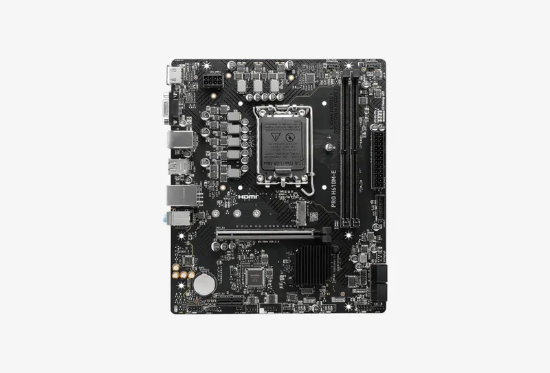 Материнская плата MSI PRO H610M-E