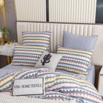 Комплект постельного белья Люкс Сатин 100% хлопок на резинке AR310