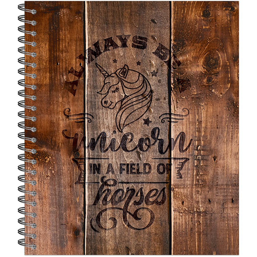 НОВИНКА! Тетрадь общая 48 листов на металлическом гребне "Unicorns"