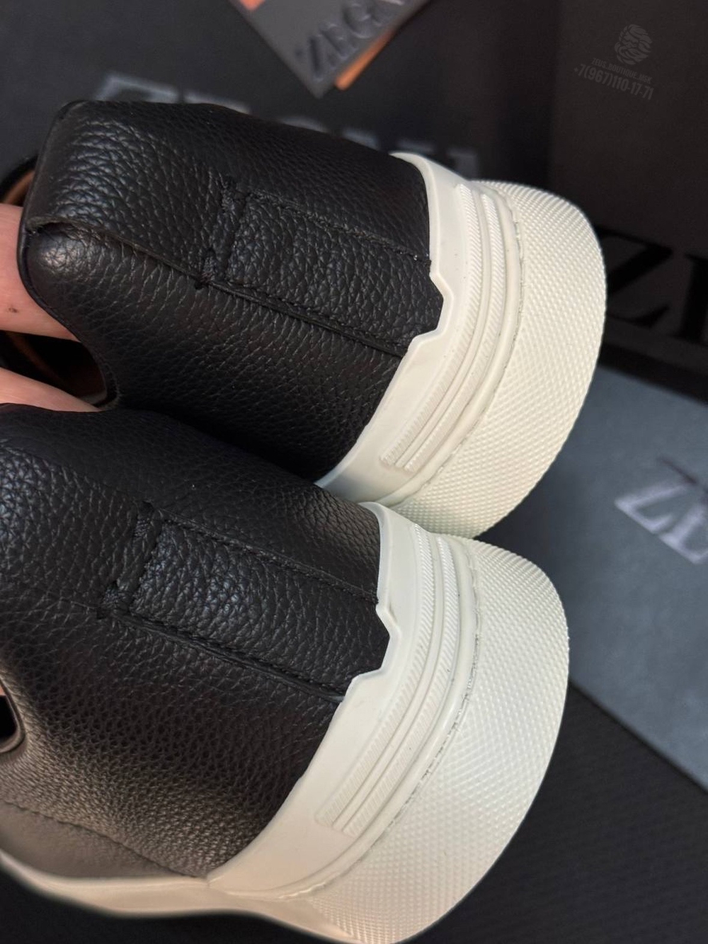 Кеды Ermenegildo Zegna Triple Stitch