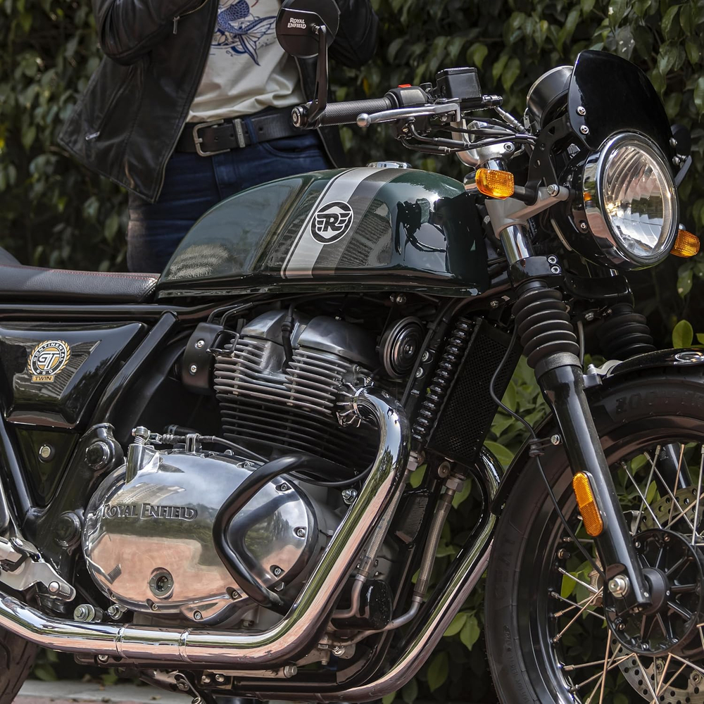 Дуги защитные компактные Royal Enfield Black Compact Engine Guard - Interceptor 650, Continental GT 650, 1990408