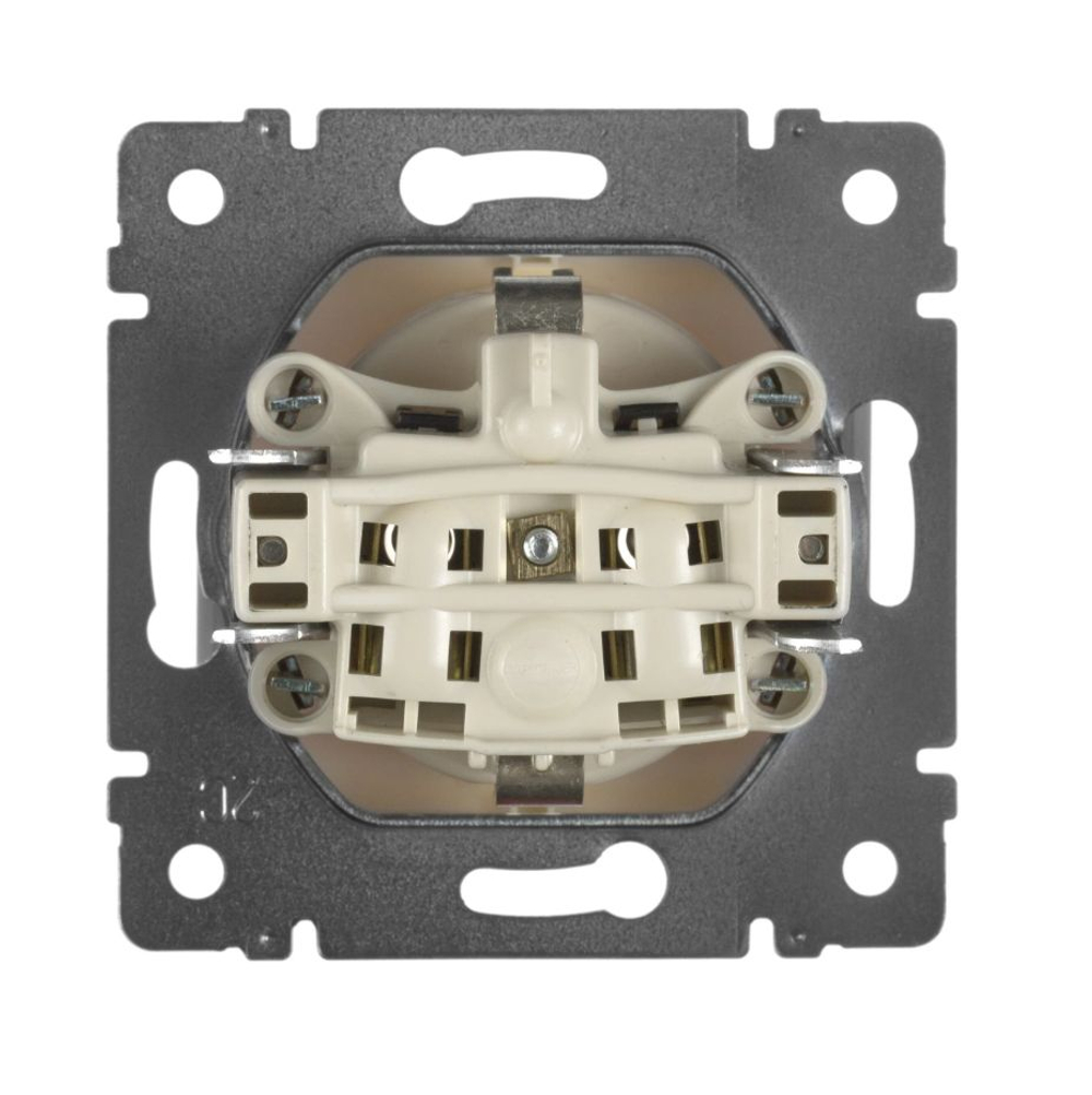 4320/4420 Розетка с заземлением 1 шт слоновая кость