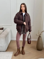 Куртка бомбер оверсайз