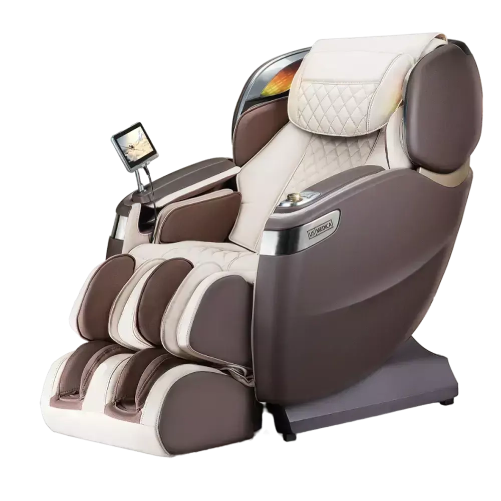 Массажное кресло US MEDICA Jet коричневое