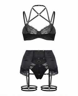 Комплект белья Селин black