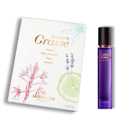Парфюмерный набор "Souvenir de Grasse" от Molinard 4шт по 15 мл