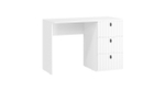 Стол письменный с ящиками Белый снег/Белый софт 109,2х50,5х74,8 см