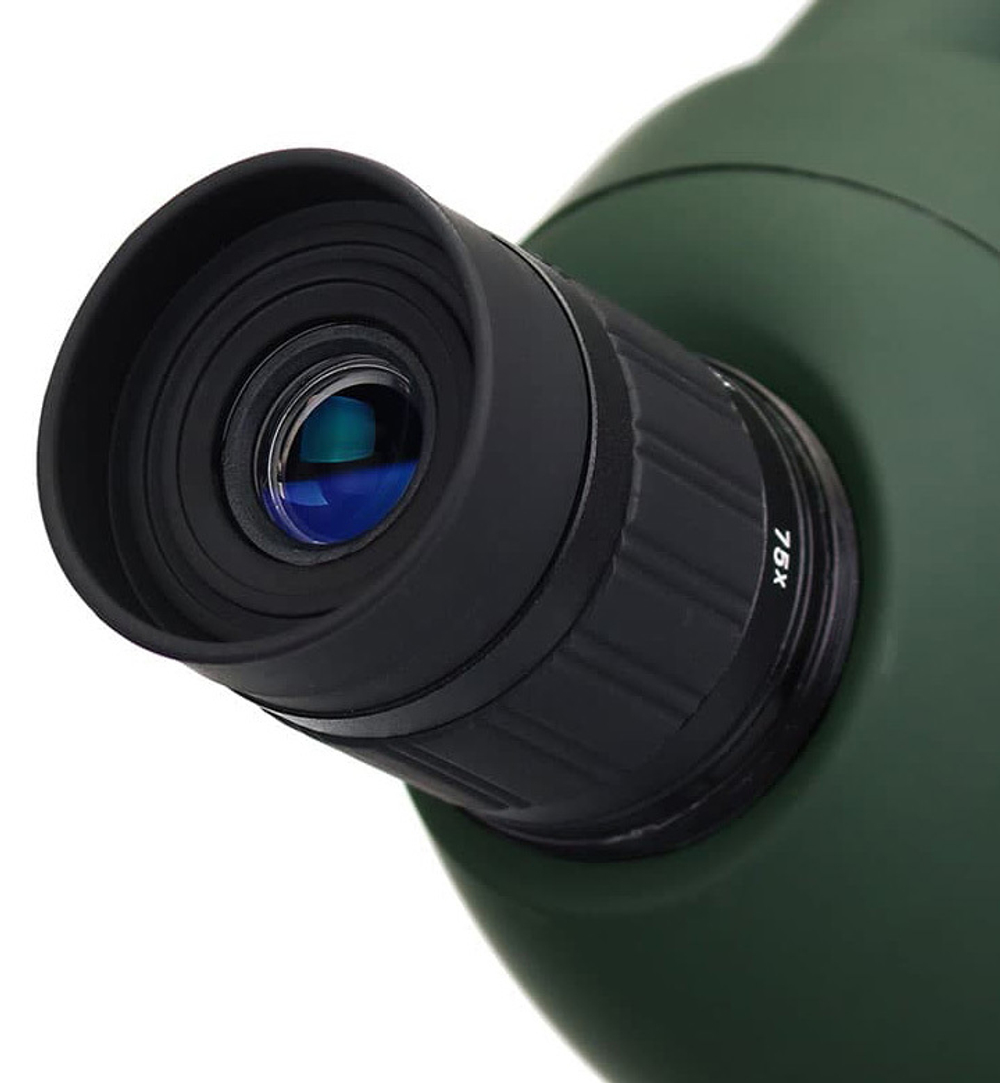Зрительная труба SVBONY SV28 25–75x70 WP со штативом, зеленая