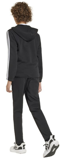 Детский теннисный костюм Adidas Kids 3-stripes French Terry - Black
