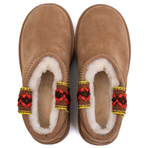 UGG Classic Ultra Mini Braid Platform Chestnut