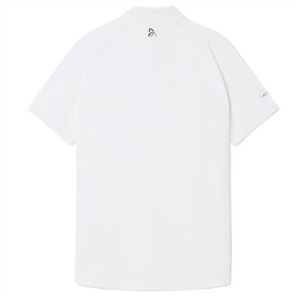Теннисное поло Lacoste Tennis x Novak Djokovic On Court - white