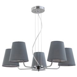 Люстра Rivoli Evie 2087-305 5 х Е14 40 Вт классика | Rivoli