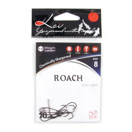 Крючок KOI "ROACH", размер 8 (INT), цвет BN