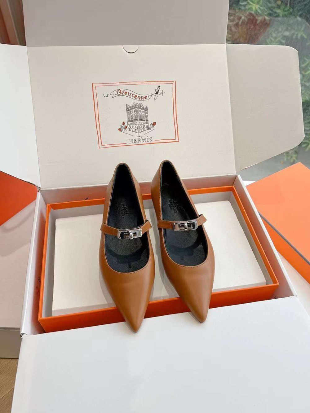Балетки Hermes, арт. 474065300