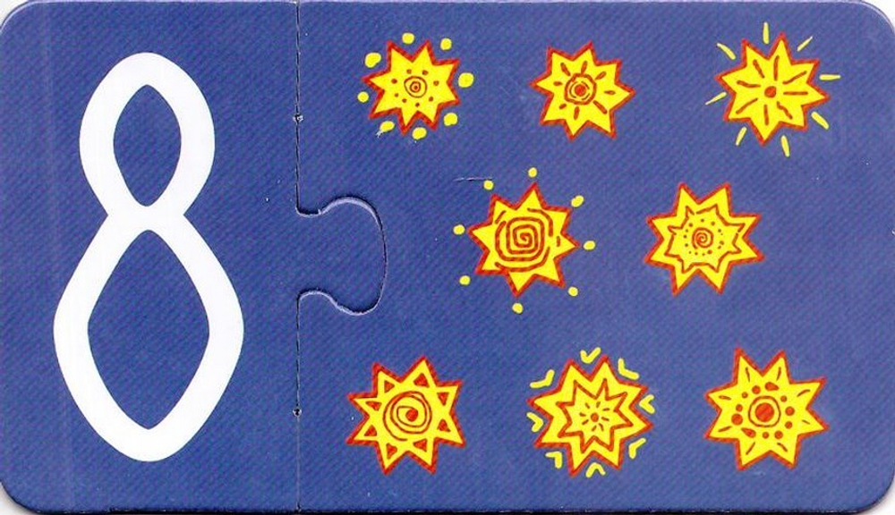 Пазлы двойные "Учимся считать"