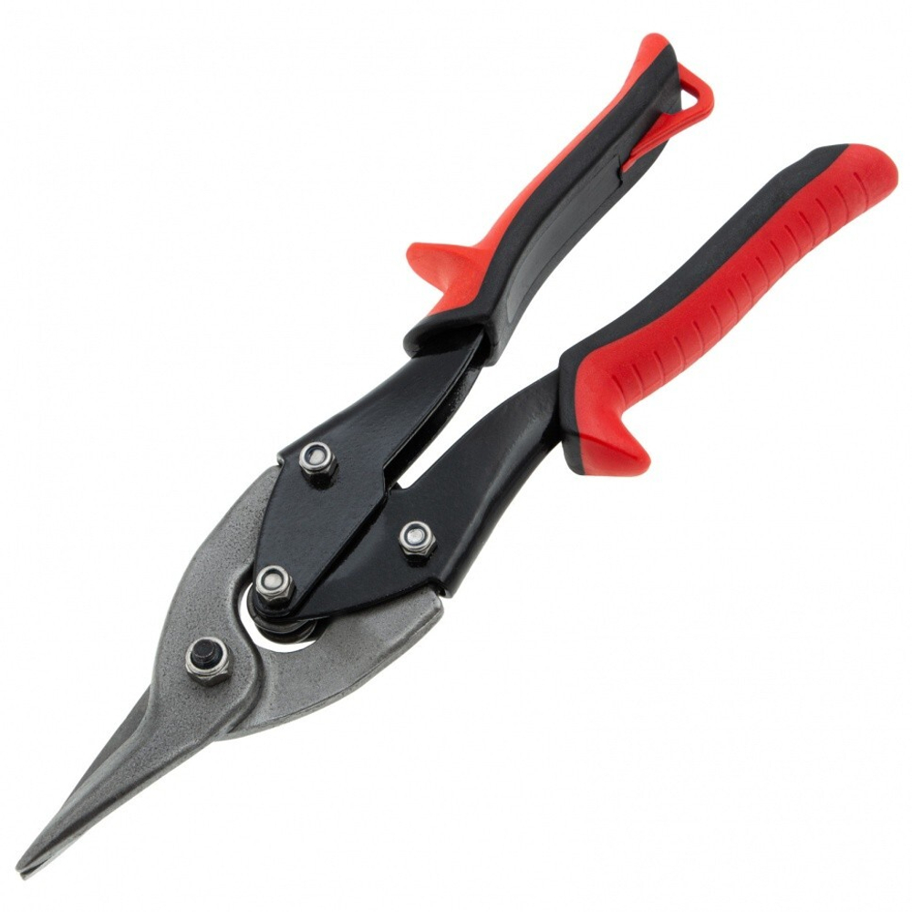 НОЖНИЦЫ ПО МЕТАЛЛУ MATRIX 250ММ ПРЯМОЙ ОБРЕЗАННЫЕ РУКОЯТКИ 78330