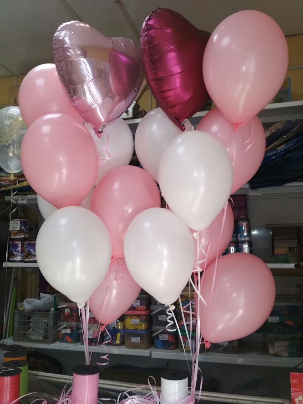 Два фонтана шаров