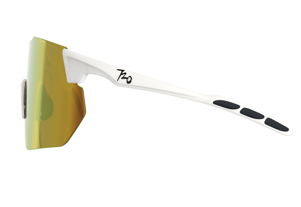 Спортивные очки 720armour Kamikaze C9 / Matte White / Gold Lens