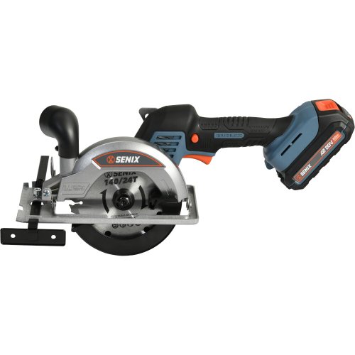 Пила циркулярная аккумуляторная SENIX PSCX2-M4-EU, 1акб, зу