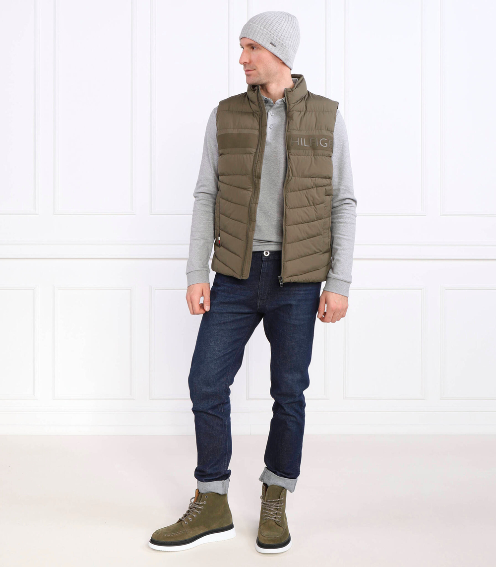 безрукавка Tommy Hilfiger - зеленый(MW0MW29018)