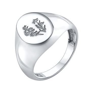 Кольцо Серебро