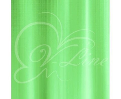Штора для ванной комнаты 180х180см, 10 колец, водонепроницаемая занавеска в ванную, полиэтилен, зеленая 0811/6671 Вилина