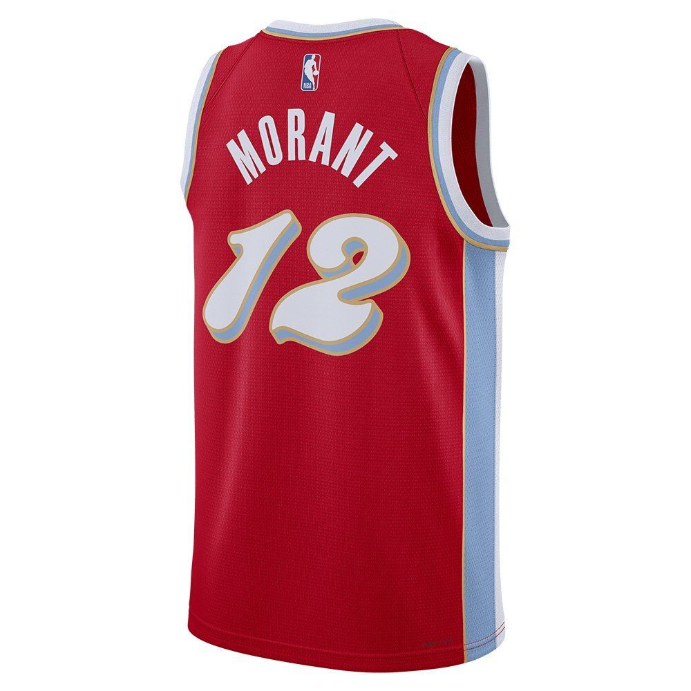 Баскетбольная джерси Nike NBA 2024/25 City Edition Swingman Memphis Grizzlies Ja Morant Red Jersey