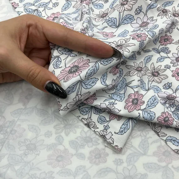 Микрофибра белый принт, Австрия