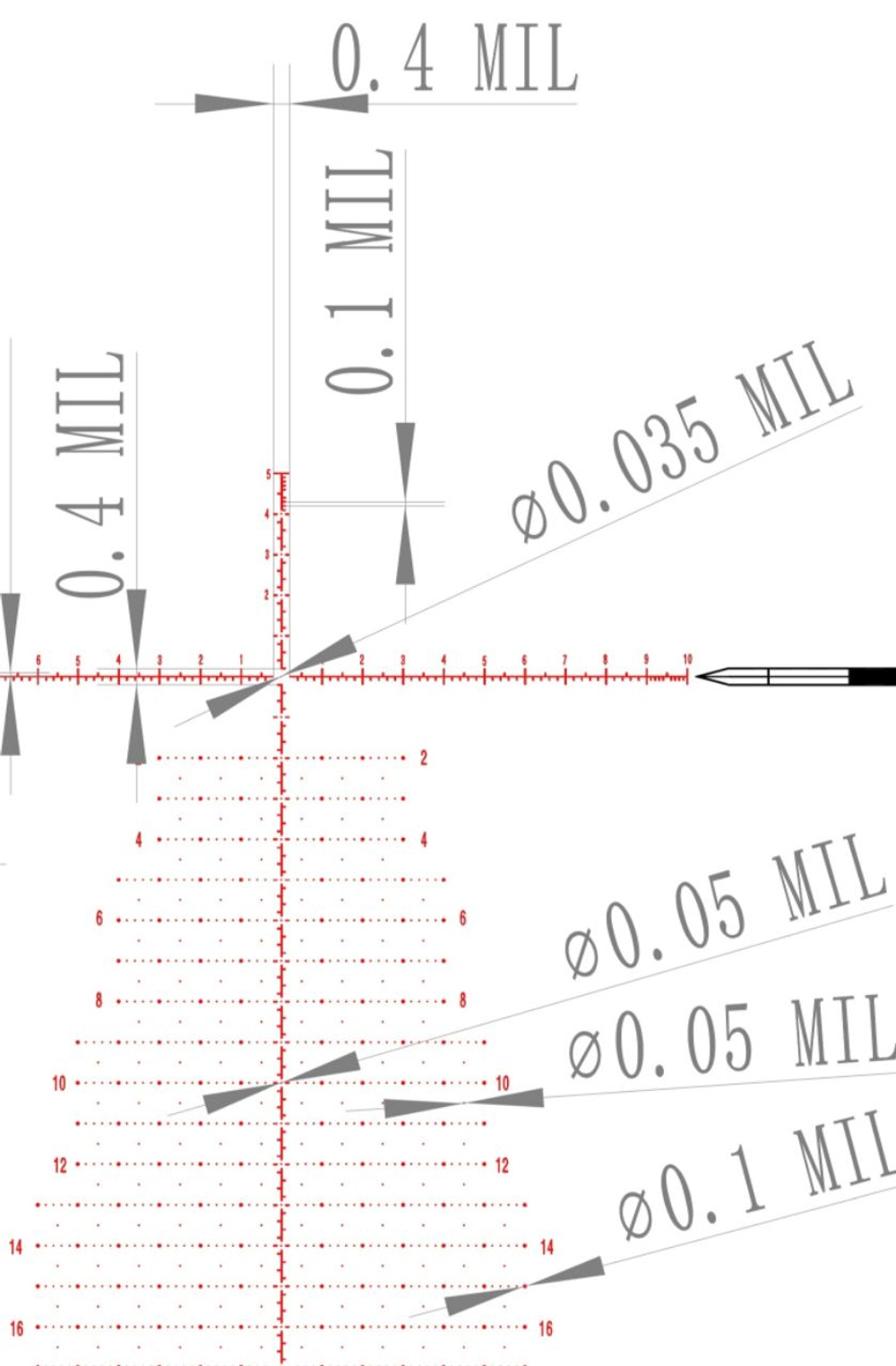 Оптический прицел Tri-dent Arms Hyrax 5-25x50ffp
