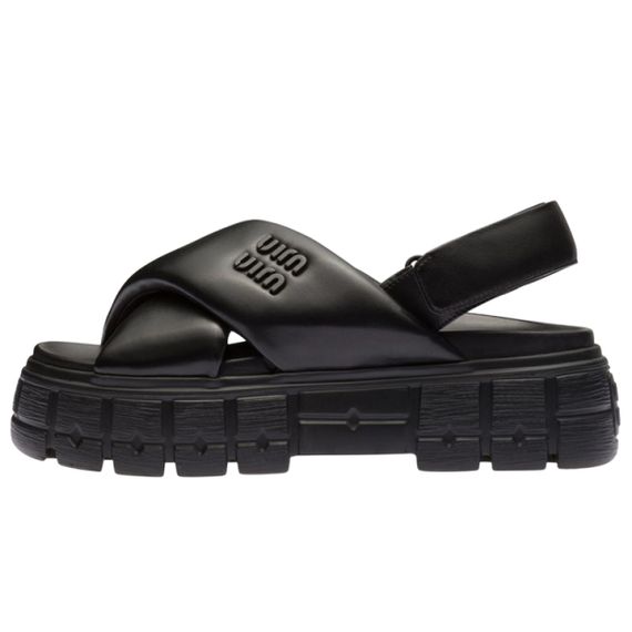 Miu Miu Beach Sandal 'Black'