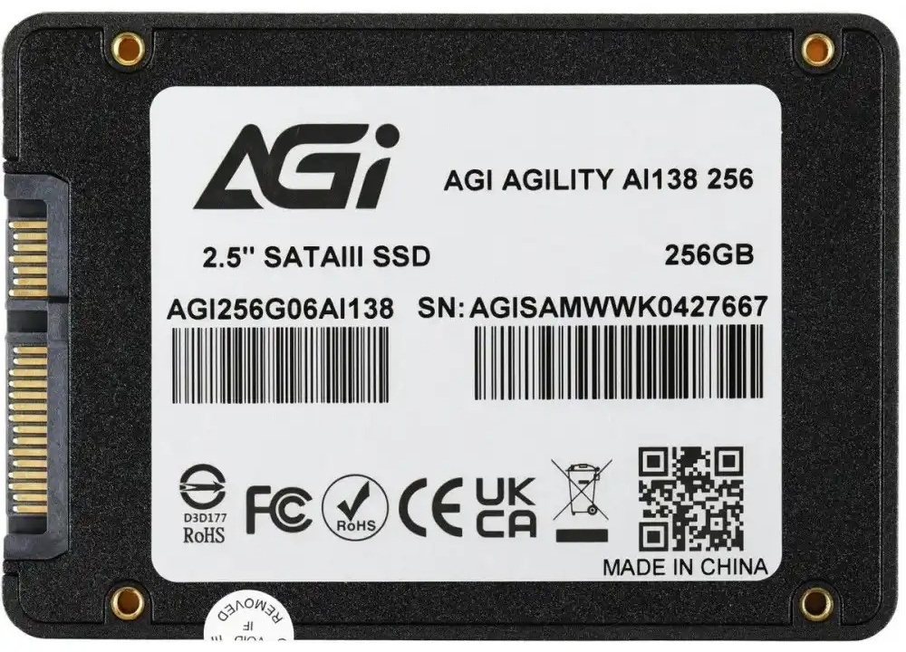 SSD AGI256G06AI138-CB 256 Гб