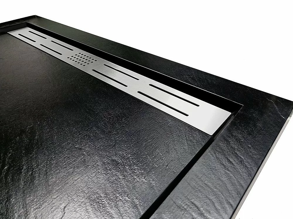 Душевой поддон Weltwasser WW TRS STONE BL 90x90 10000004412 черный