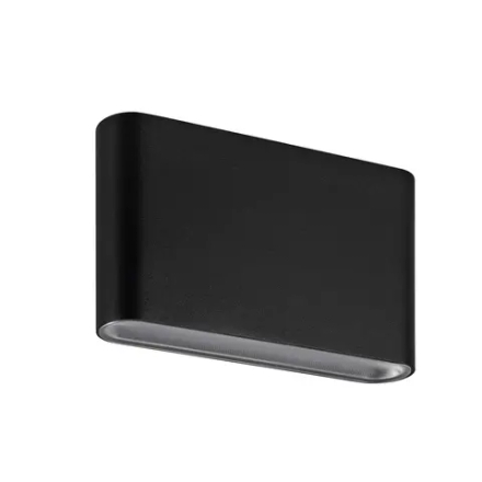 Светильник настенный SP-FLAT-S135x90-2x3W Day4000-MIX (Черный, 75 deg, 230V) (Arlight, IP65 Металл, 3 года) 060679