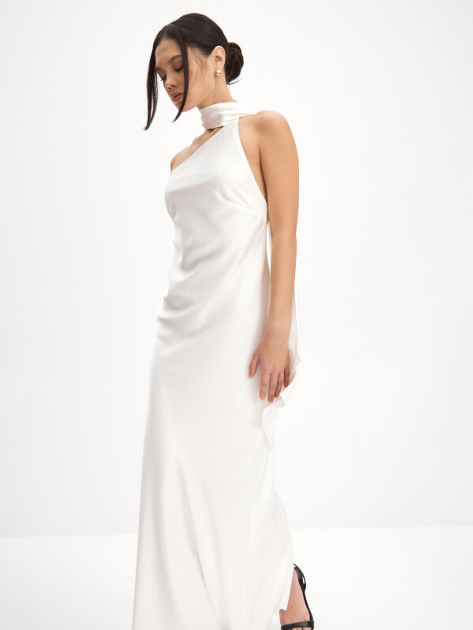 Платье с шалью