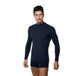 Лонгслив с воротником-стойкой Doreanse Modal Basic (Размер: XL) (Цвет: белый)