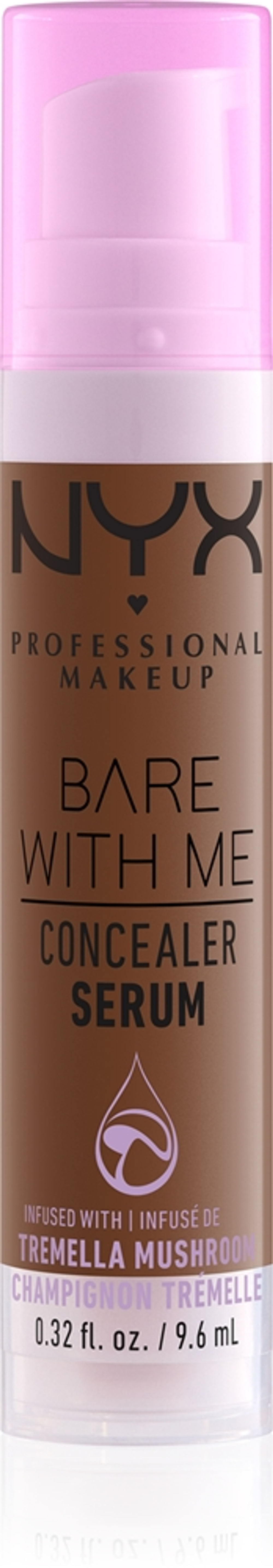 NYX Professional Makeup Bare With Me Concealer Serum - Корректор увлажняющий 2 в 1 оттенок 12 Rich, 9 ml