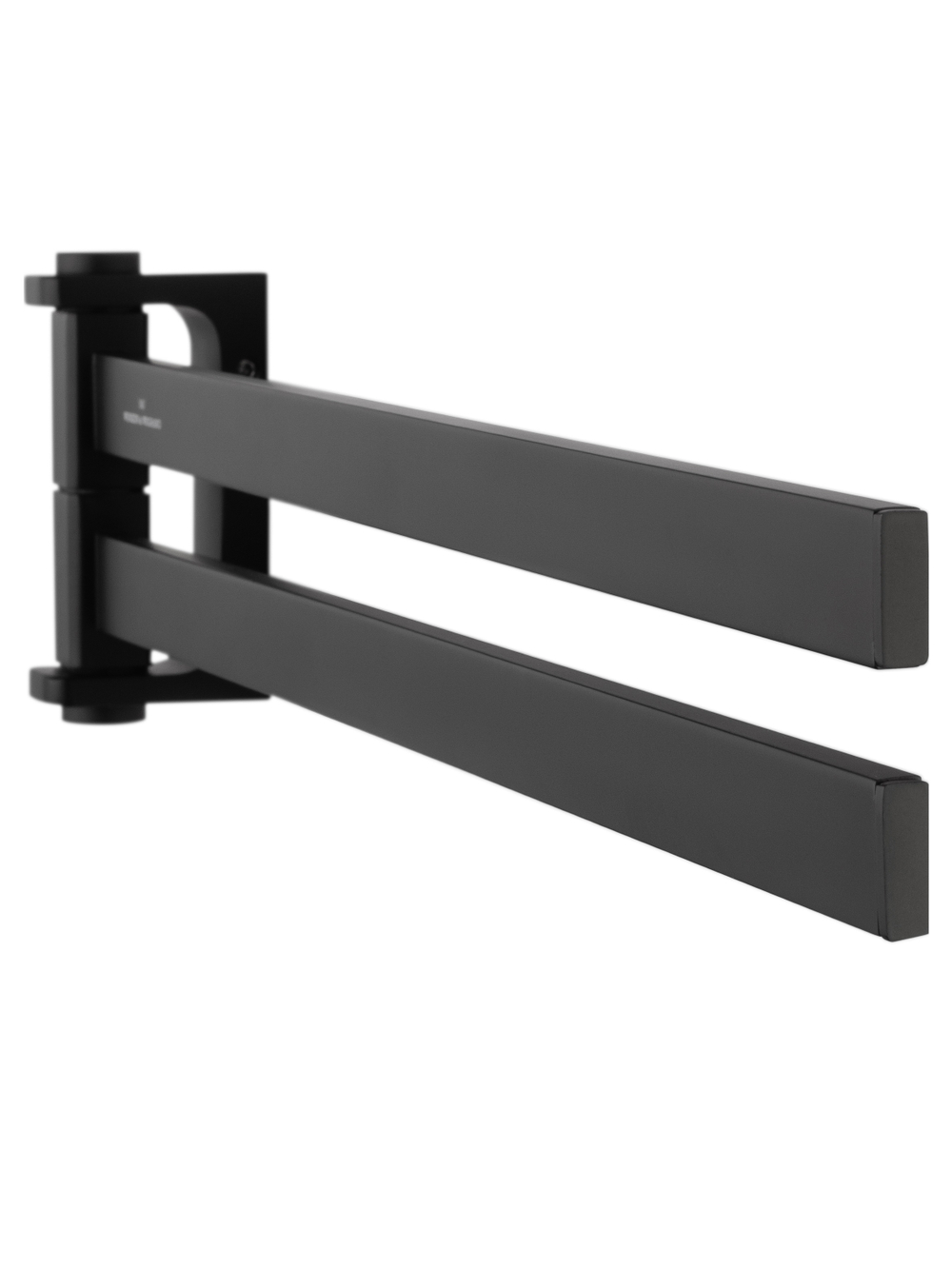 Полотенцедержатель поворотный WONZON & WOGHAND ECLIPSE, Черный (WW-9131-BL)