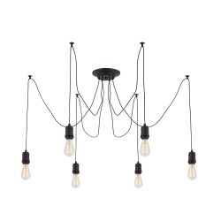 Citilux Эдисон CL451062 Люстра паук Венге