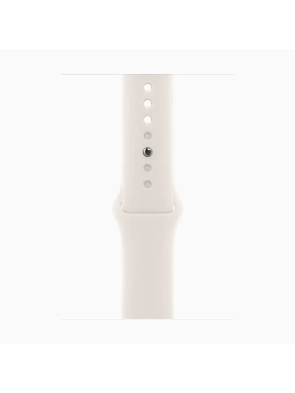 Apple Watch S10 46mm Silver Starlight Sport Band M/L